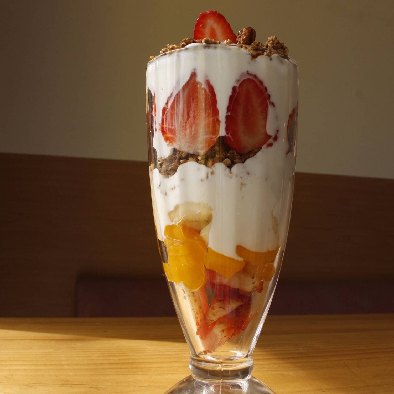 Parfait con Yogurt Griego