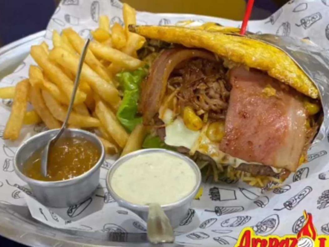 Arepazo JJ Burguer