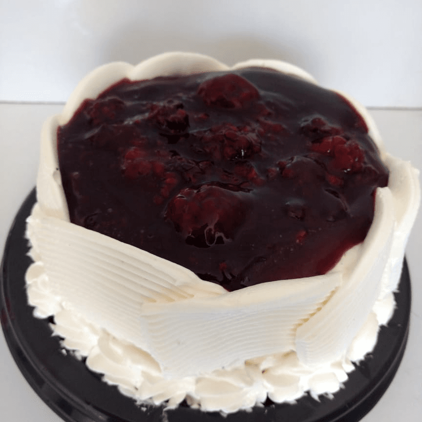 Pastel Mini de Queso con Zarzamora