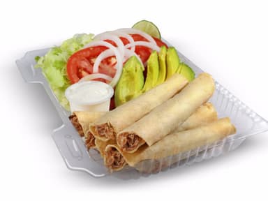 Flautas 5 piezas