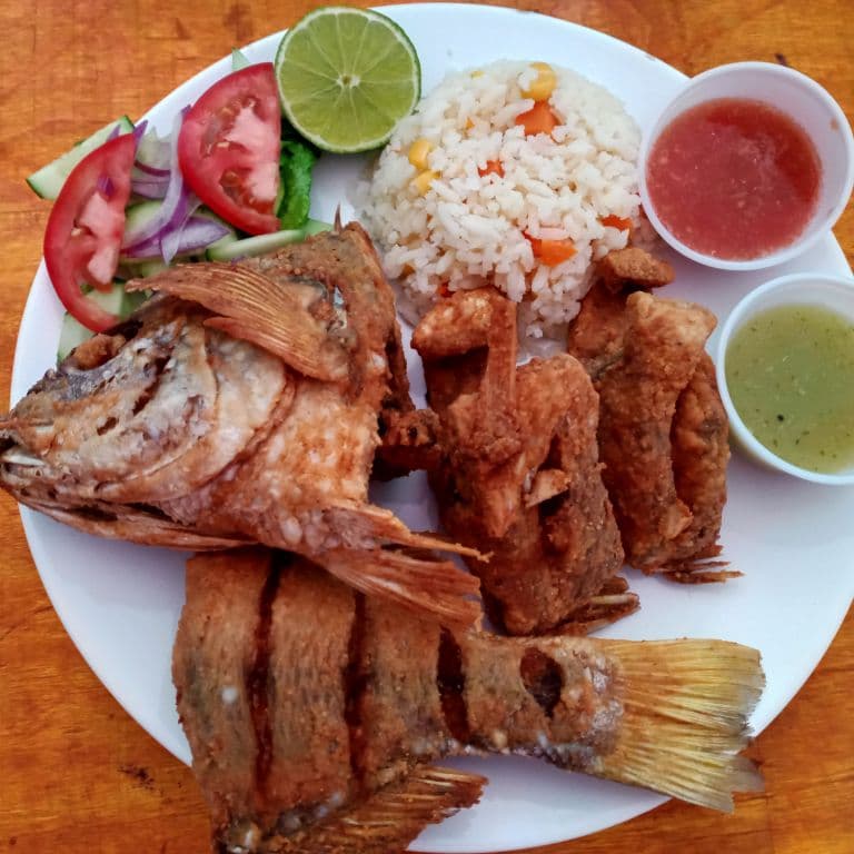 Medallón de pescado