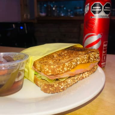 Sandwich Club + Soda