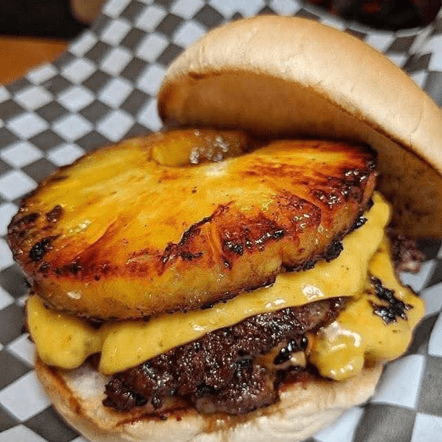 HAMBURGUESA HAWAIANA