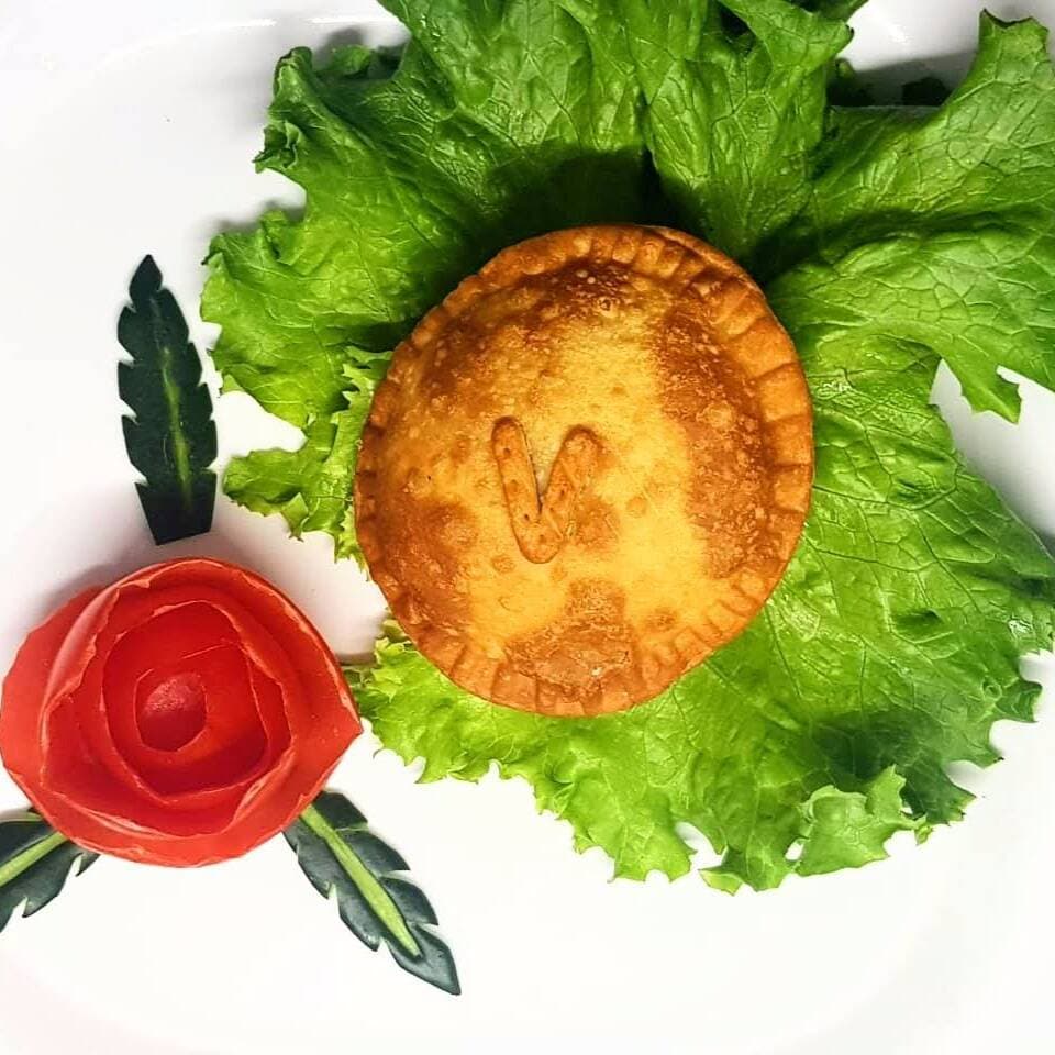 Pastelito de Chuleta Ahumada con Queso Manchego