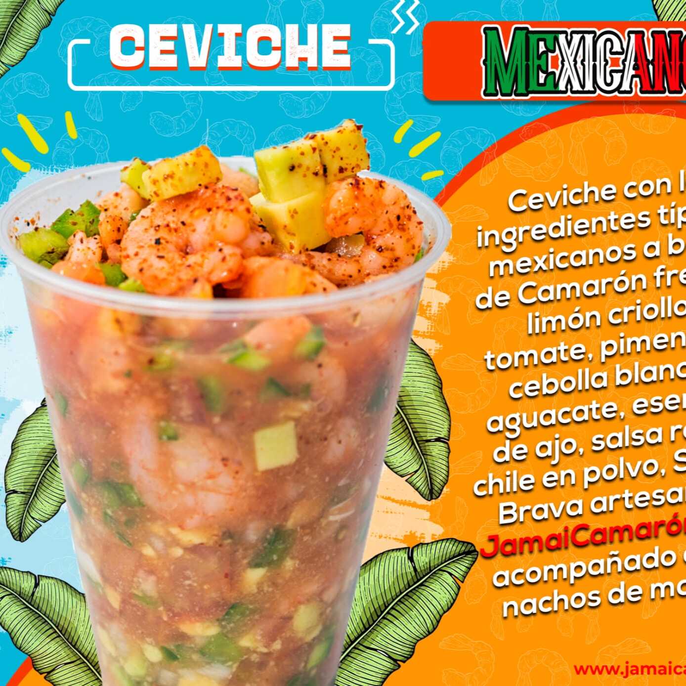 Ceviche Mexicano 12oz
