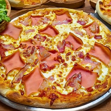 Pizza Bacon 4 Tajada
