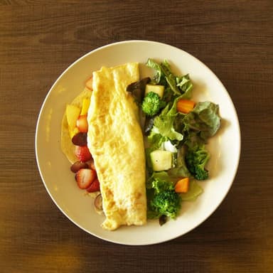 Omelette de Frutas de Temporada