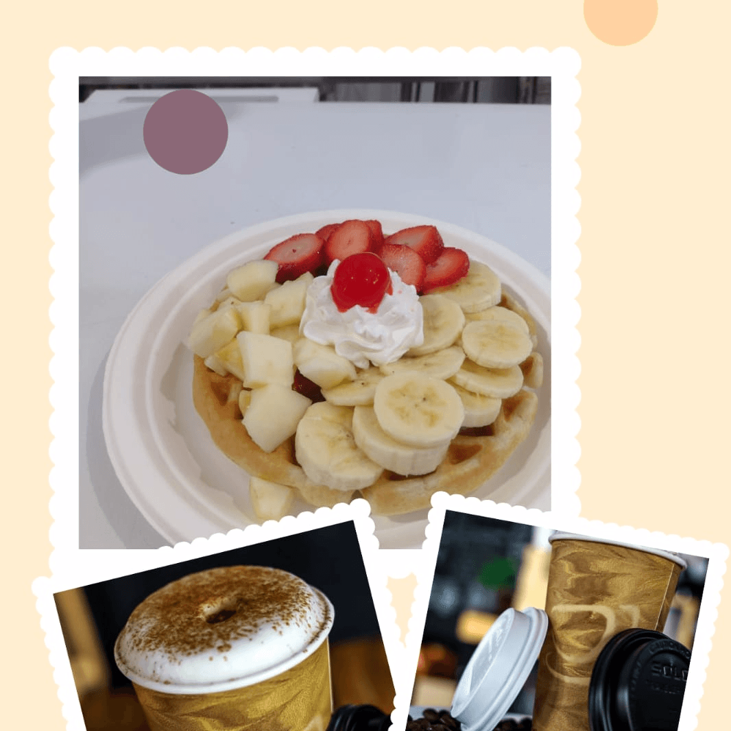 Combo Capuchino & Waffle