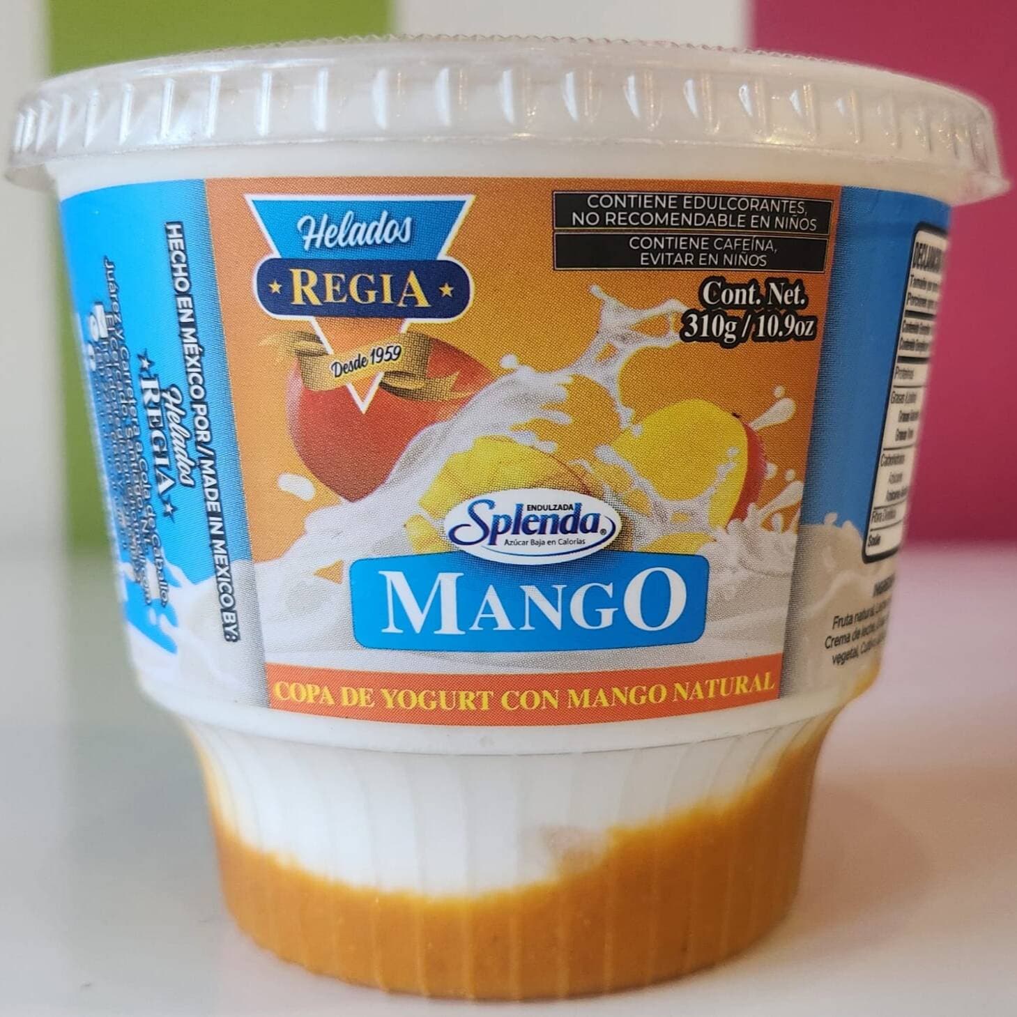 Copa de Yogurt Mango Light