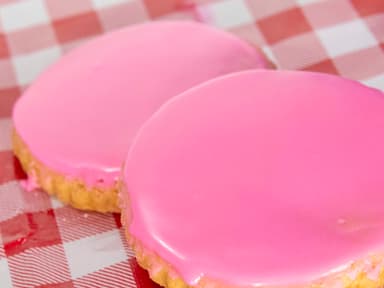Galleta Espejo rosa
