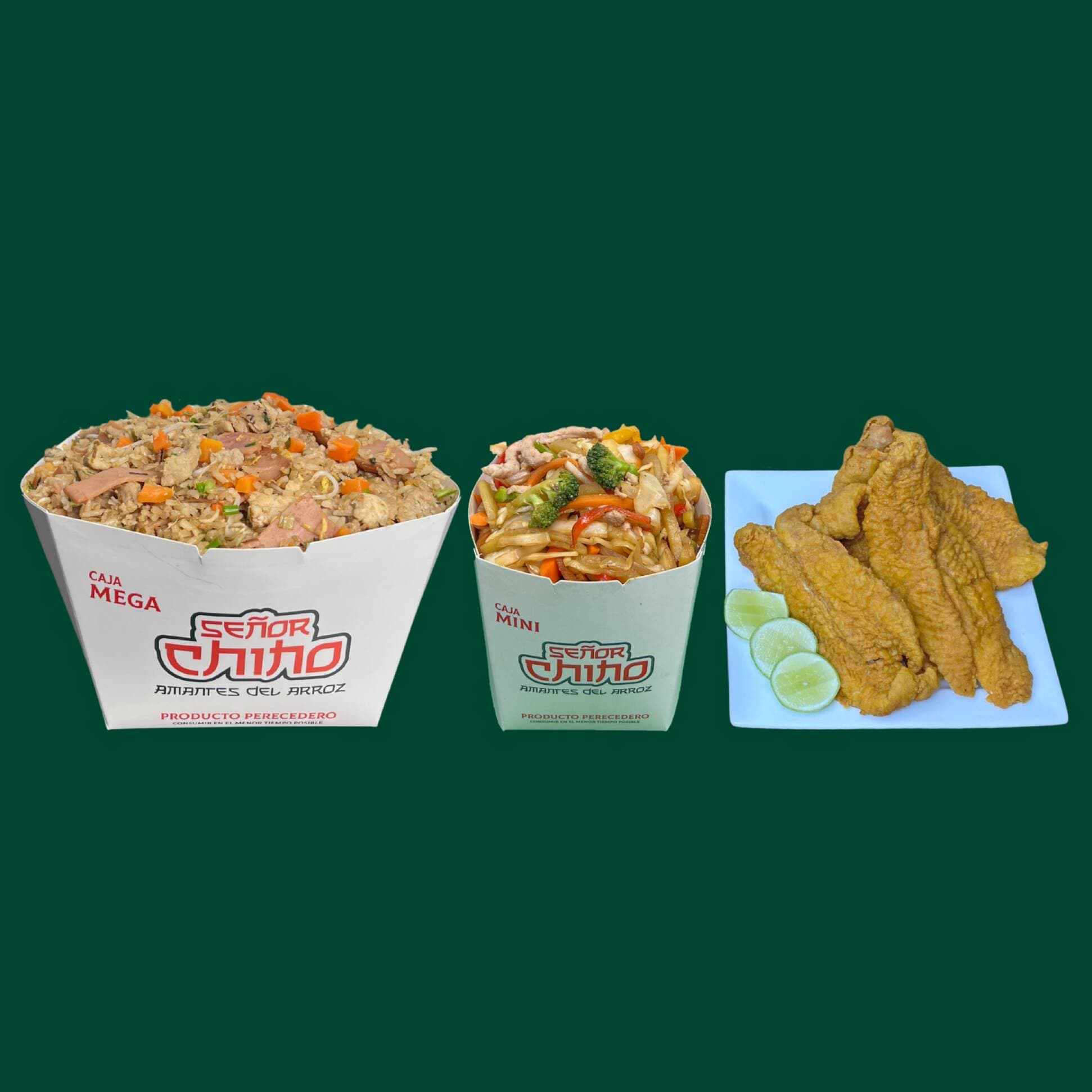 Triple Chop Suey Robalo Apanado Grande