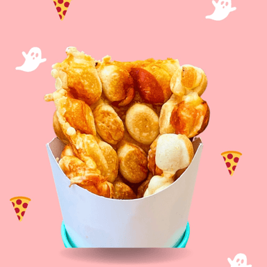 Bubble Waffle Pizza