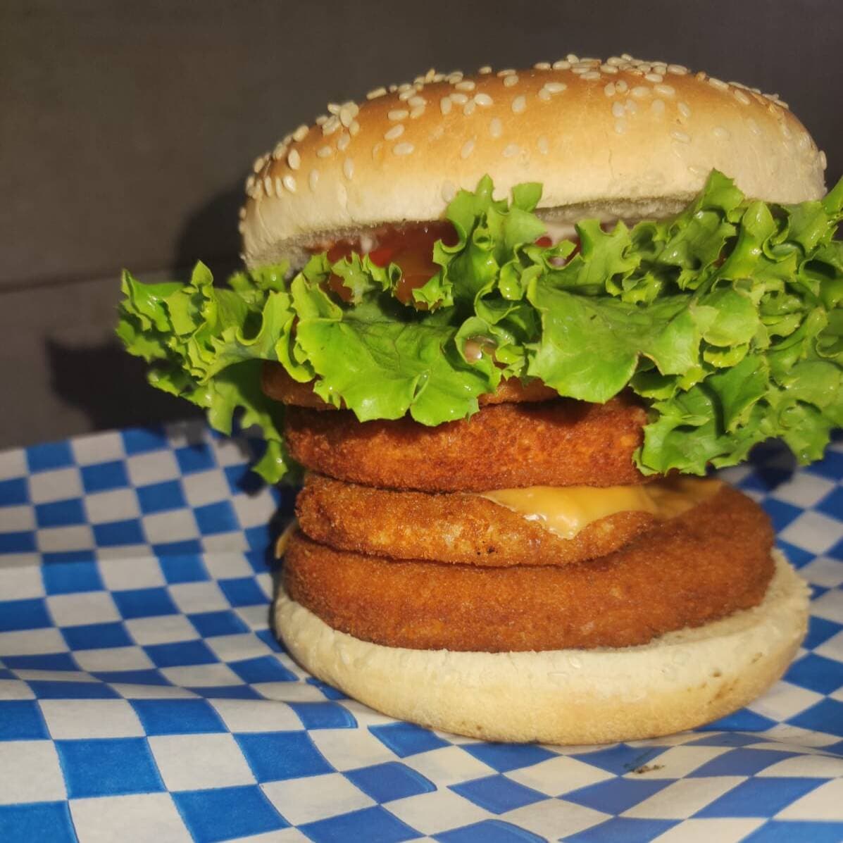 Hamburguesa Doble Honey Mustard (400 g de carne)