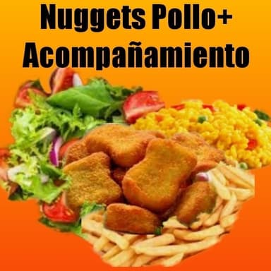 9 Nuggets  + Acompañamientos