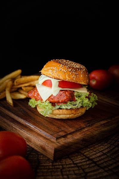 Bufalo chicken burger