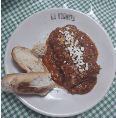 Lasagna de res