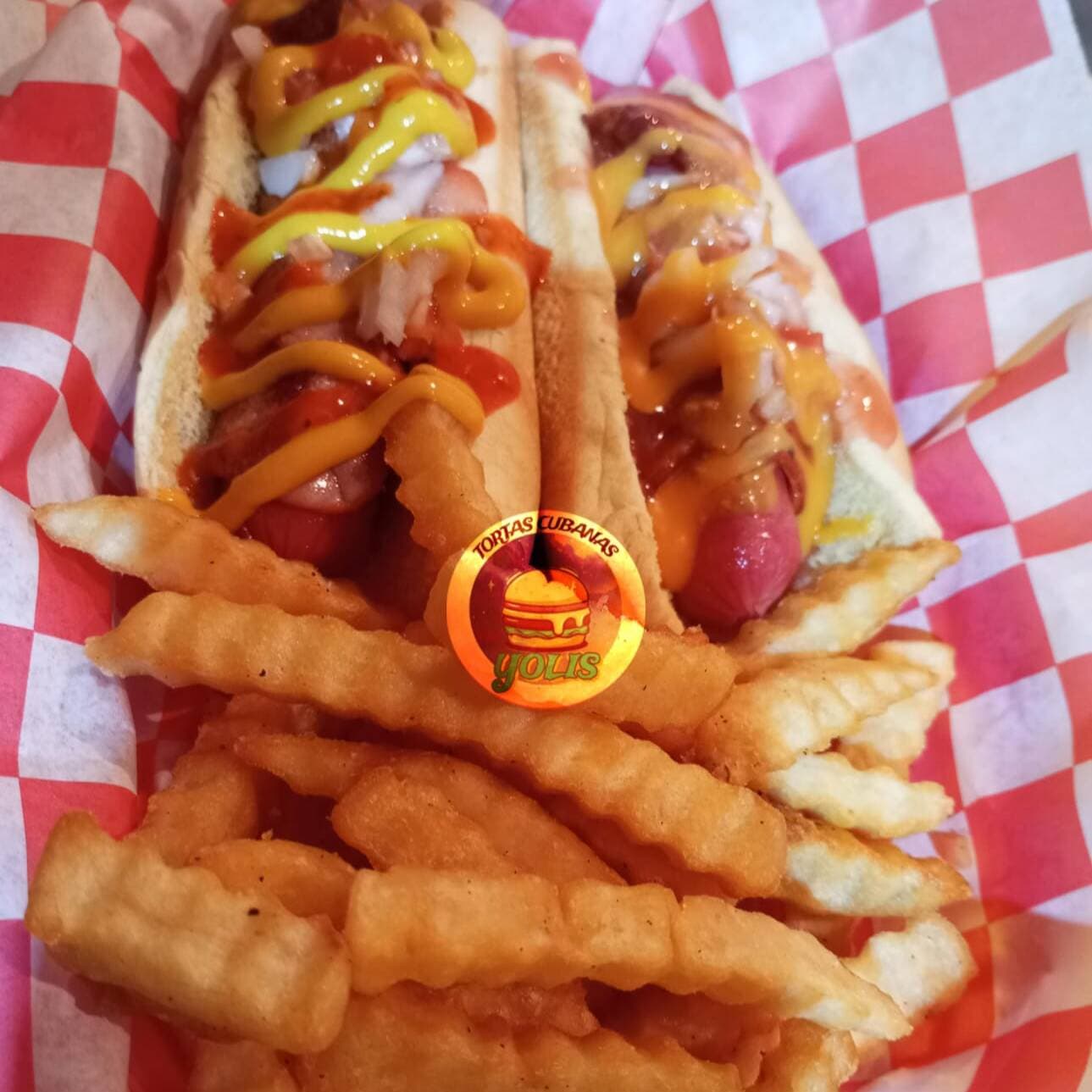 HOT DOG CON PAPAS