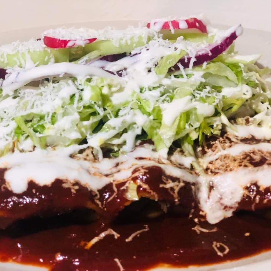 ENMOLADAS DE POLLO