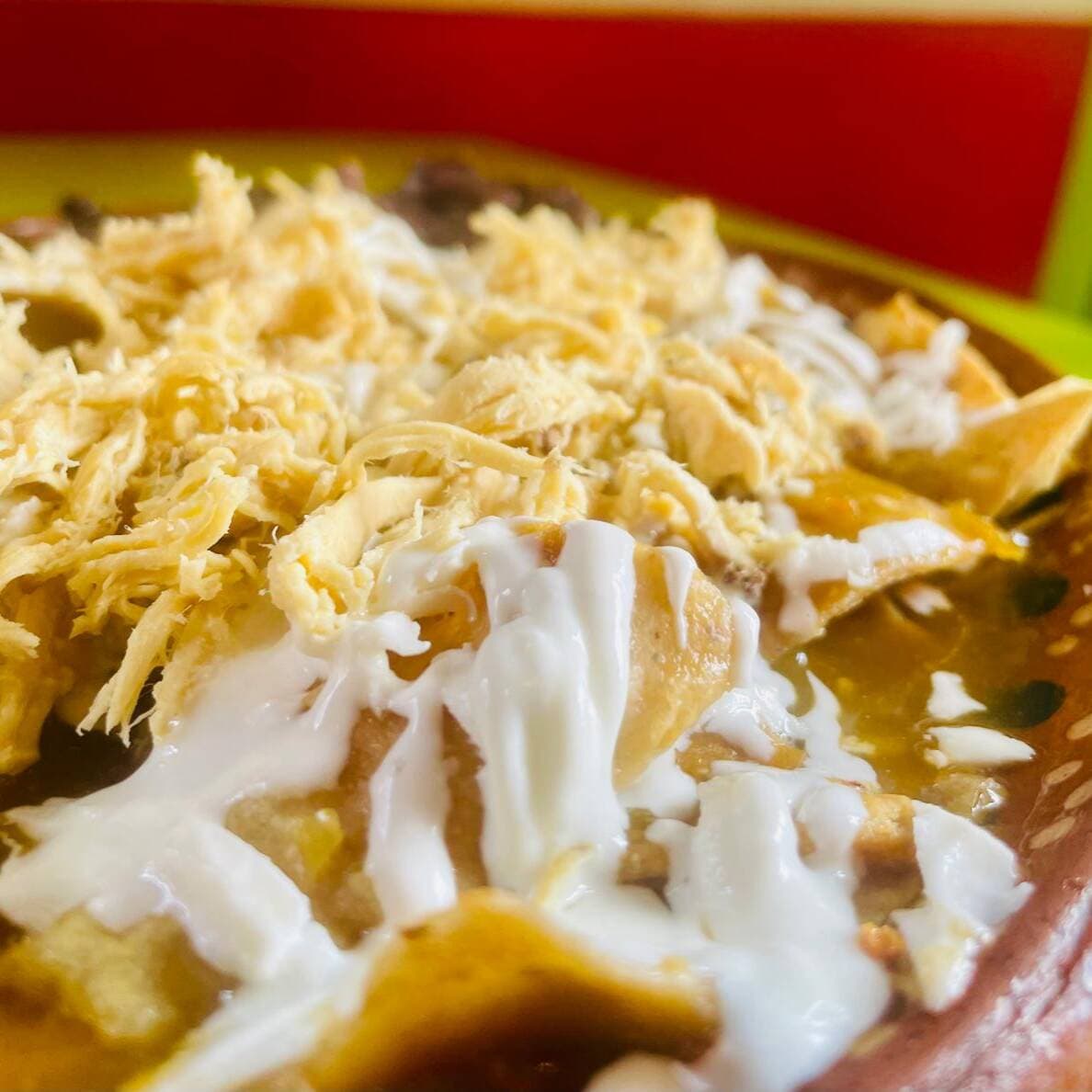 Chilaquiles Con Pollo
