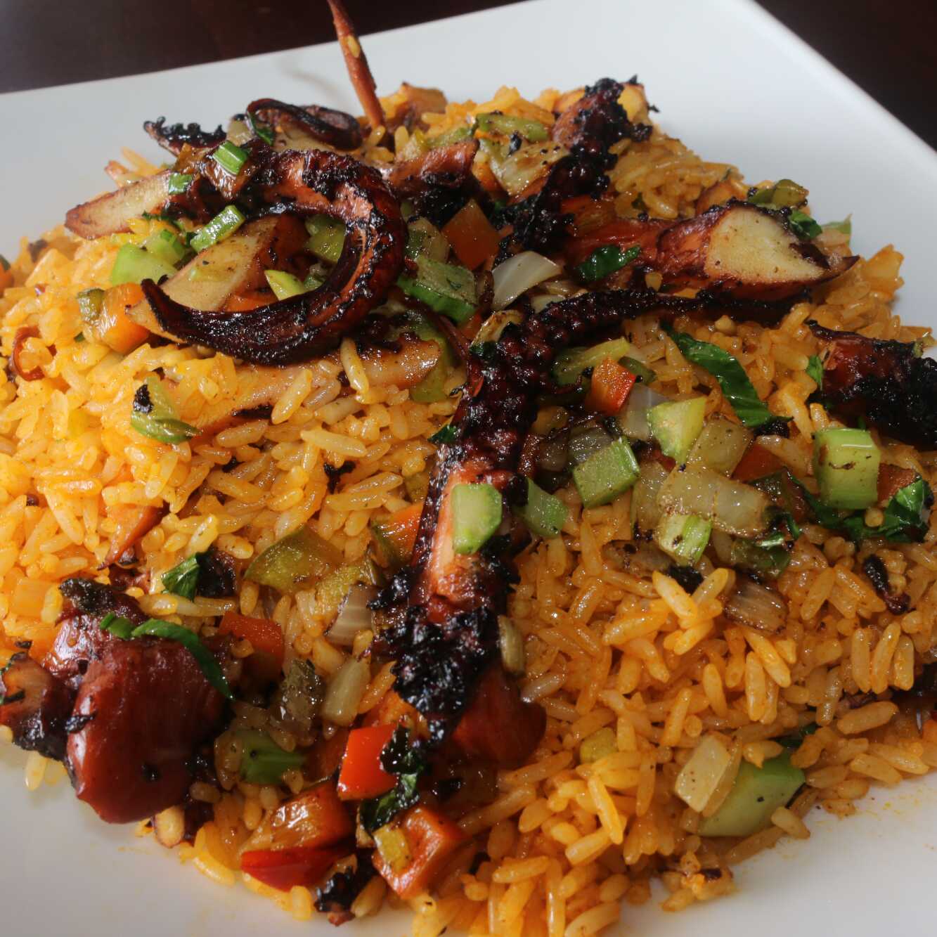 Arroz con Pulpo