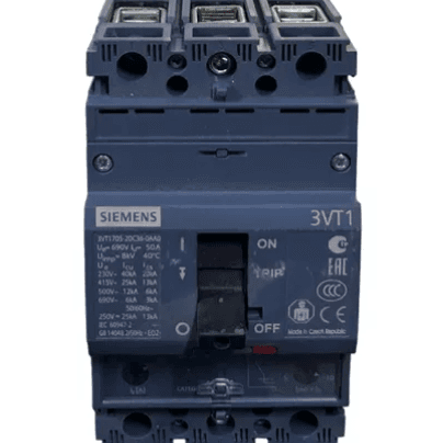 Interruptor Trifásico Termomagnético Regulable 50A