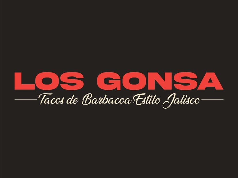 Los Gonsa Tacos de barbacoa estilo jalisco