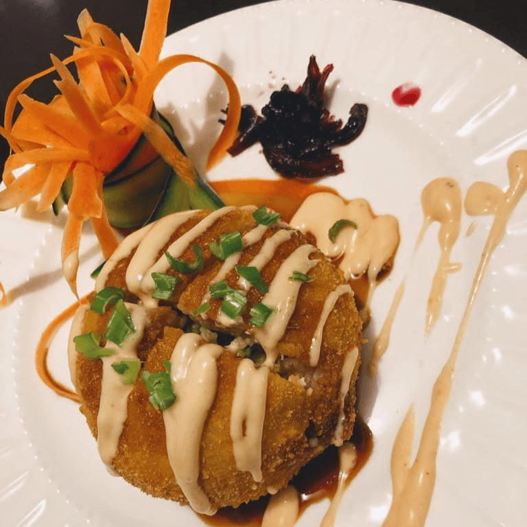 Bola de Arroz Con Cangrejo