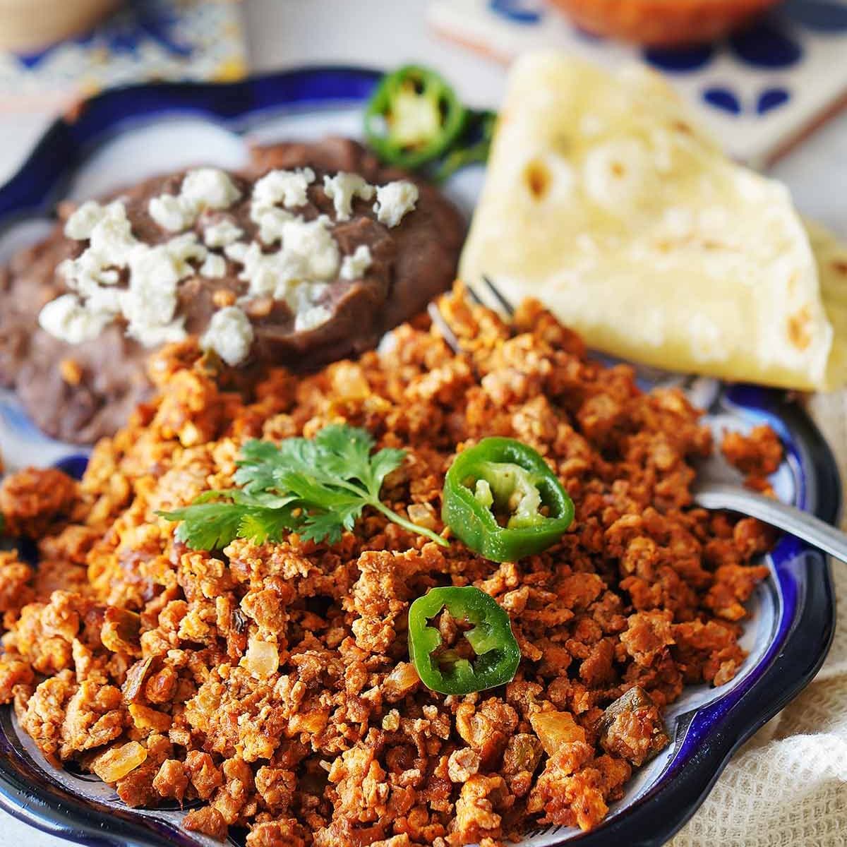 Huevos con Chorizo
