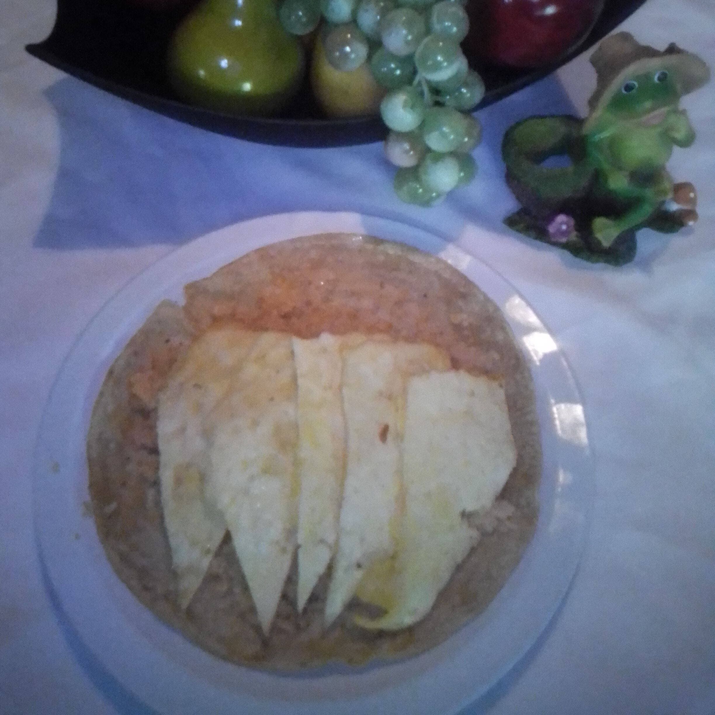 Taco de Torta de Queso Capeado
