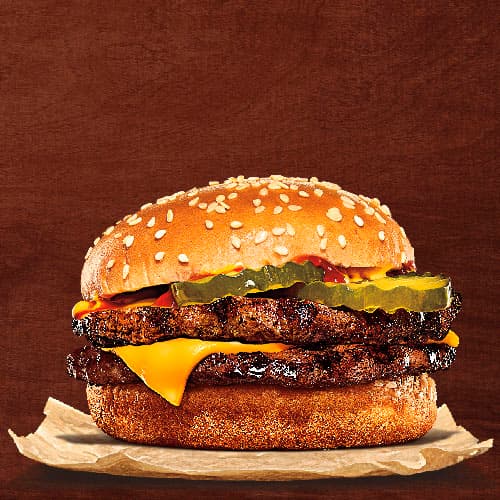 Hamburguesa Bk Jr Doble