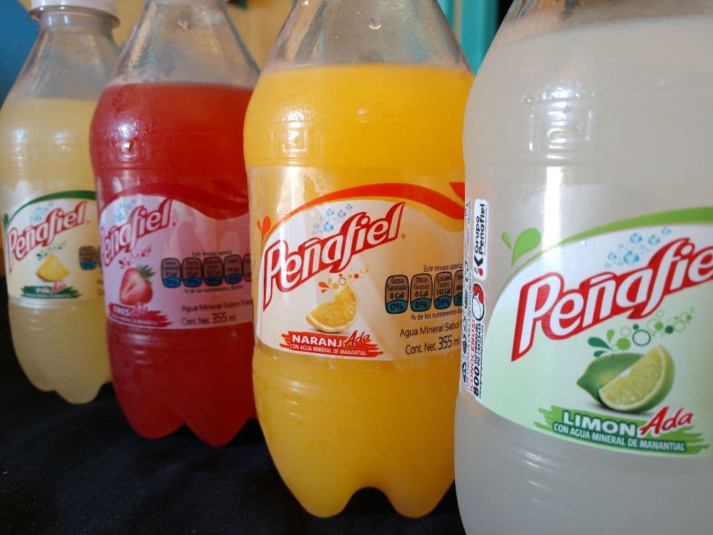 Refresco Peñafiel embotellado 355ml.