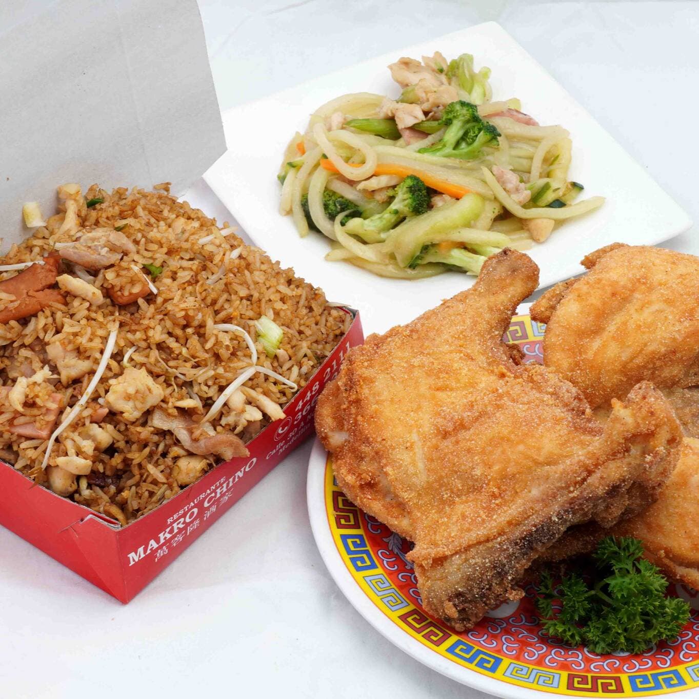 #1 + 1/2 Pollo