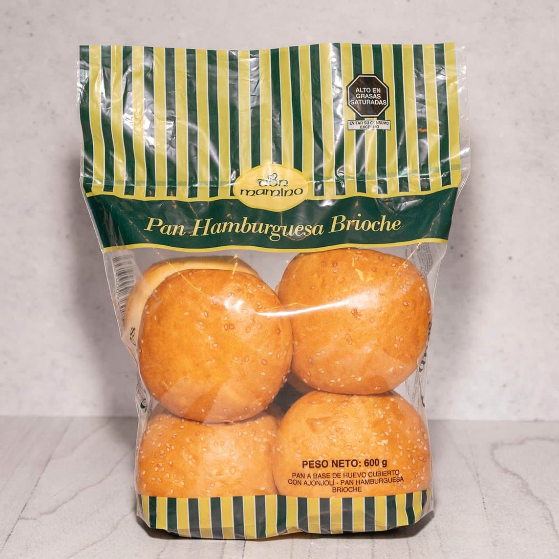 Pan Hamburguesa Brioche X8 Und