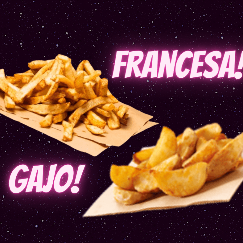 Papas Gajo o Francesa Chicas