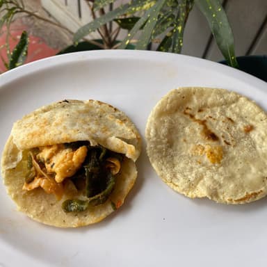 Rajas con Queso