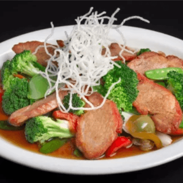 Chancho Asado con Verduras