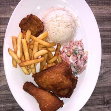 Bandeja con pollo