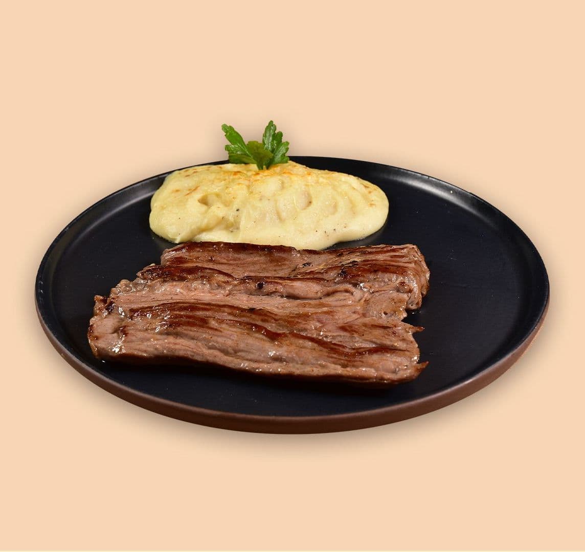 Arrachera Importada / Puré