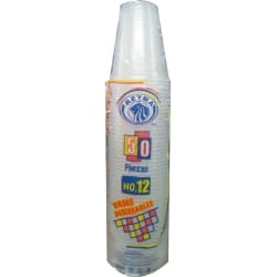 VASO PLASTICO REYMA #12 50 PZA