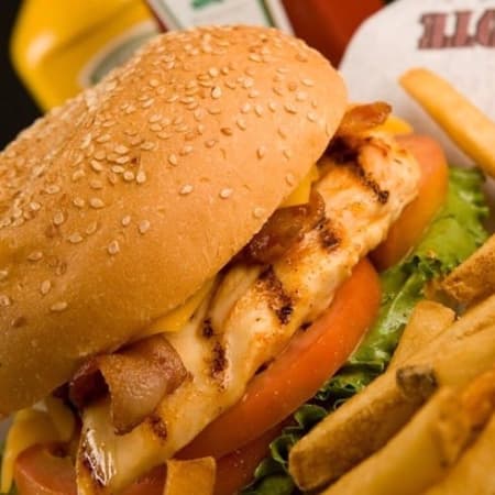 Hamburguesa de Pollo