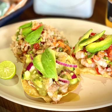 Tostada de Camarón