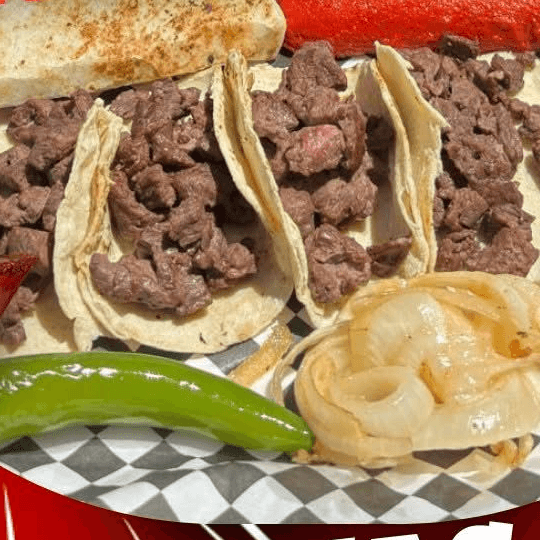 2 TACOS DE ARRACHERA