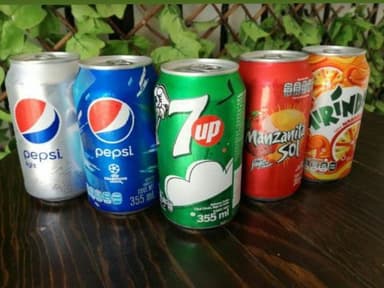 Refrescos PEPSI y Sabores