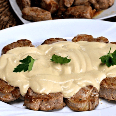 ORDEN DE COSTILLA CON QUESO