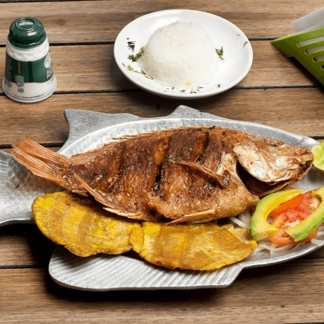 Mojarra Frita Media Libra