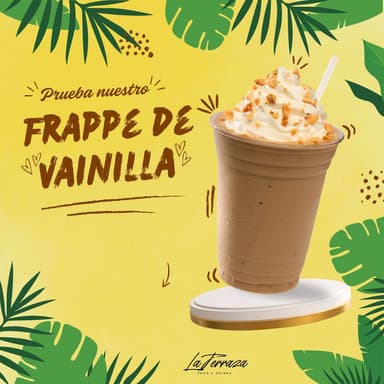 Frappe de Vainilla 20 Oz