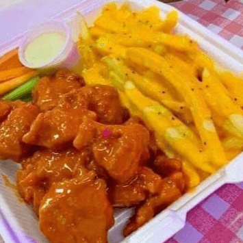 300g de boneless con papasnachos