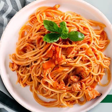 Pasta Pomodoro Con Pollo