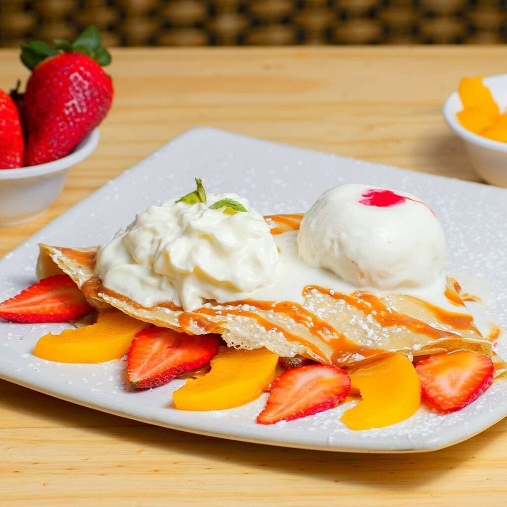 Fresas y Durazno