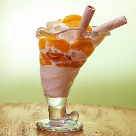 Duraznos con Crema